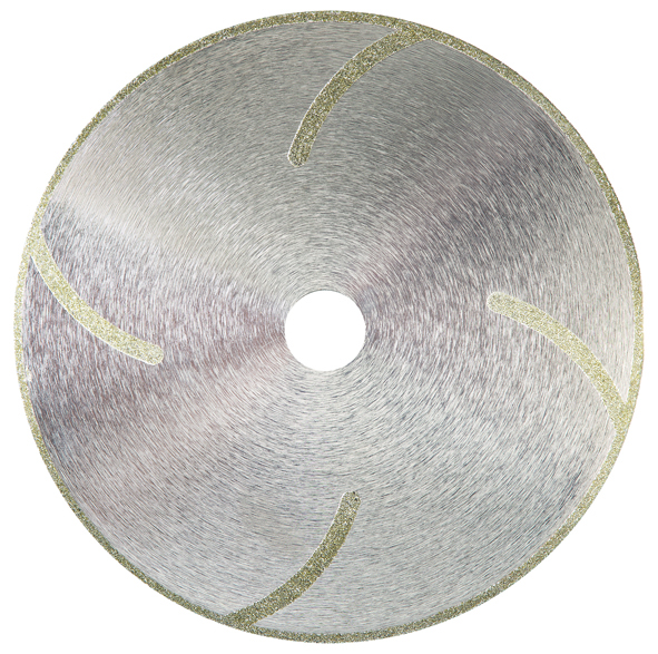 ELECTROPLATED DIAMOND CUTTING BLADES